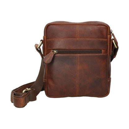 Bolso De Hombre De Piel Engrasada J.L - 4