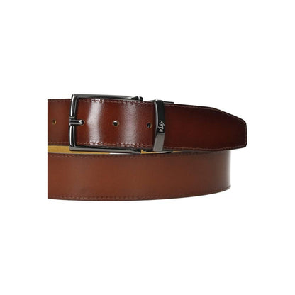 Cinturón De Piel Reversible Klok