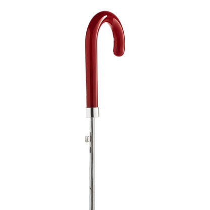 Paraguas Transparente Mujer Largo C-Collection Bright Rojo