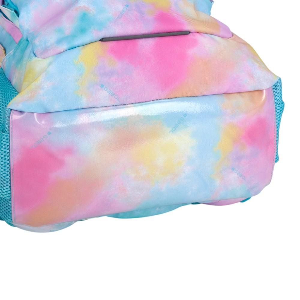 Mochila Escolar Gabol Mystic Multicolor 3 Compartimentos