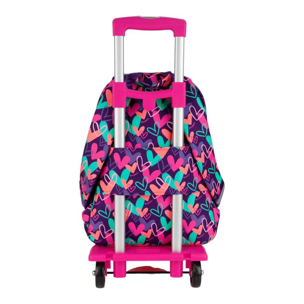 Mochila Escolar Gabol Kokoro Adaptable a Carro 2 Compartimentos