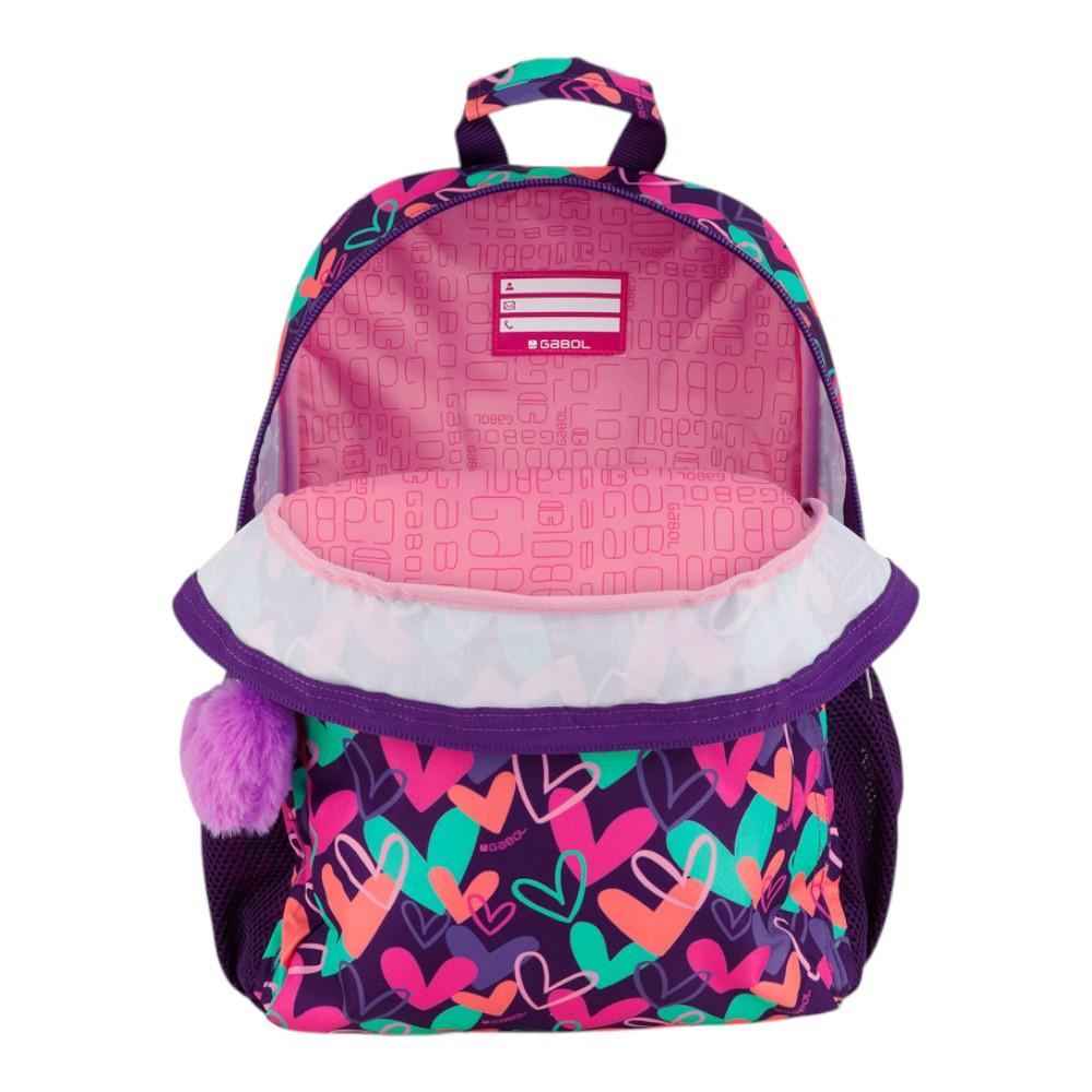 Mochila Escolar Gabol Kokoro Fucsia para Niña 1º y 2º Primaria