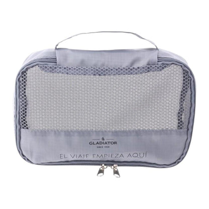 Set 6 Organizadores Maleta Gris Viaje