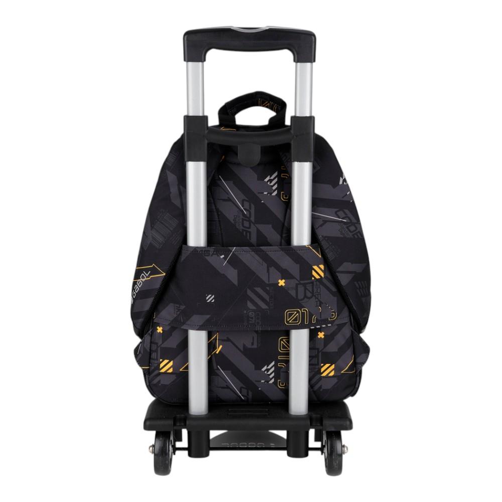 Mochila Escolar Gabol Byte Negra para 1º y 2º de Primaria