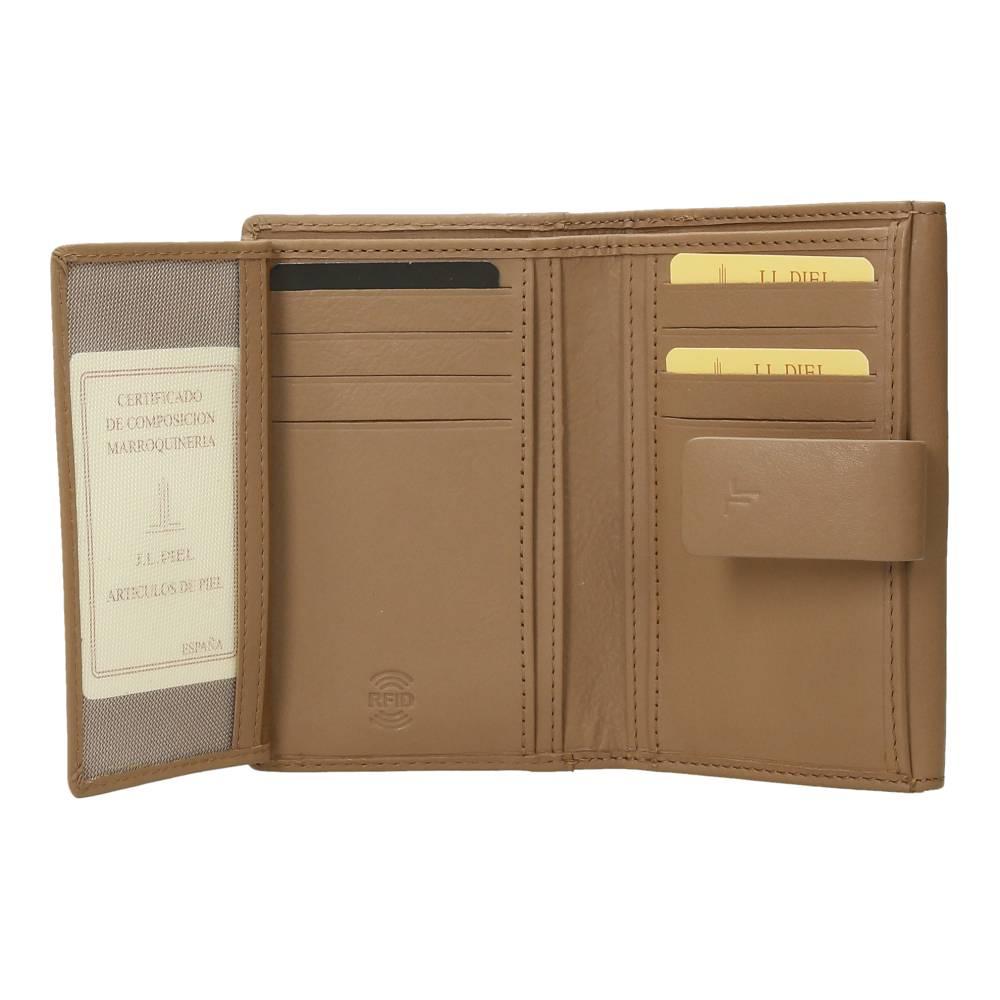 Monedero De Piel "Italy" J.L Piel
