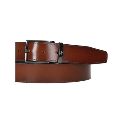 Cinturón De Piel Reversible/Serraje Klok