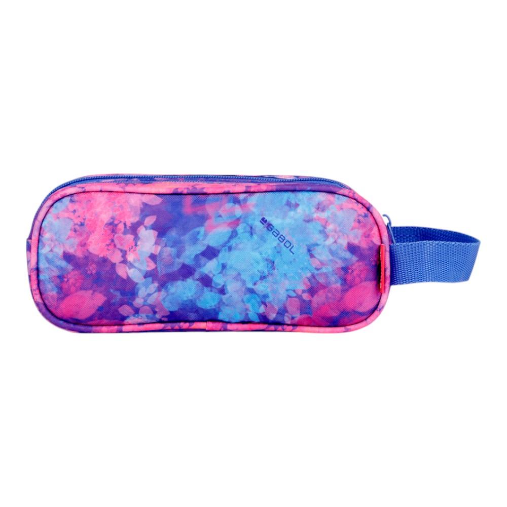 Estuche Triple Gabol SUNSET Fucsia | Tres Compartimentos para Llevarlo Todo