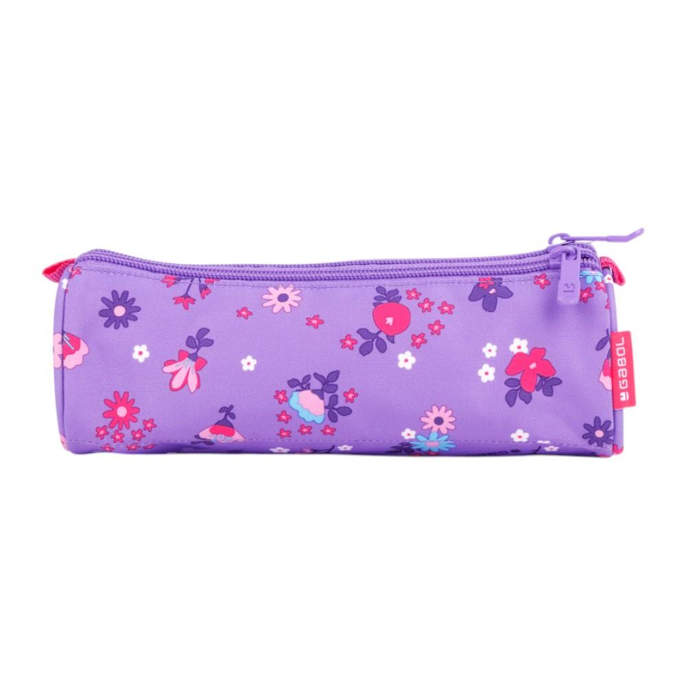 Luisipo Estuche Tres Cremalleras Violet Gabol
