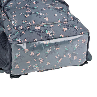 Mochila Escolar Gabol Secret Flores 3 Compartimentos