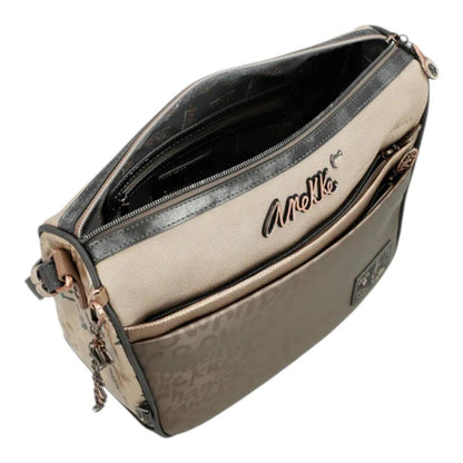 Bolso Bandolera Original 3 Compartimentos"Anekke"