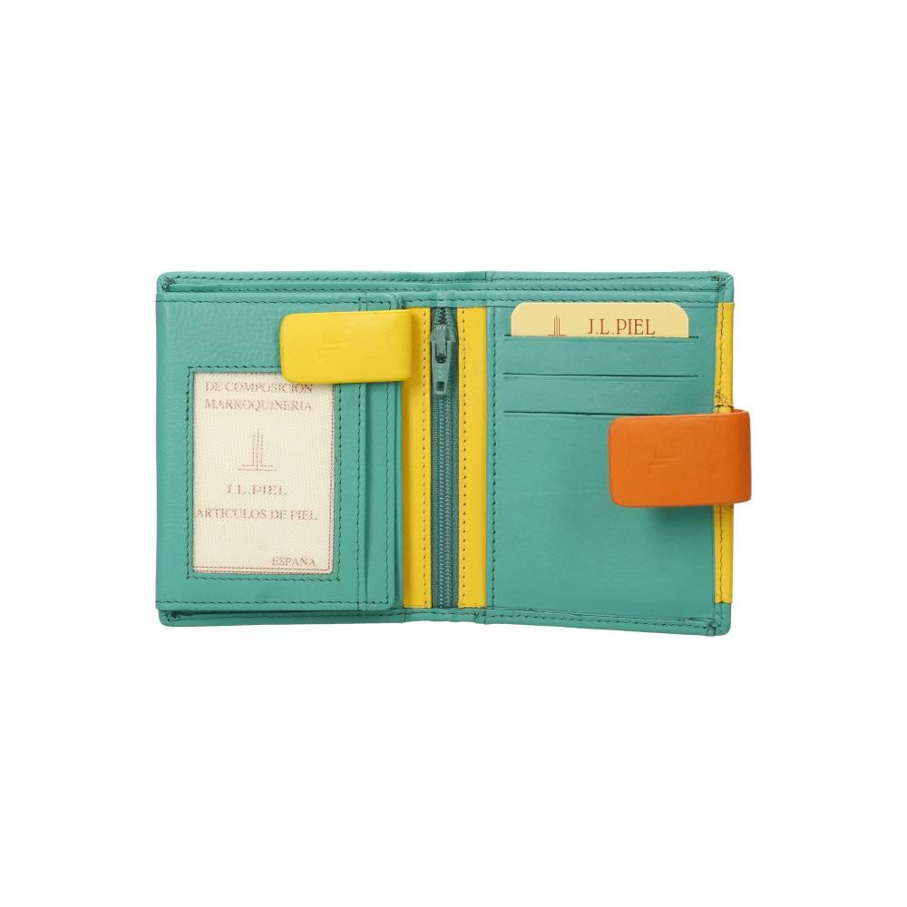 Monedero De Piel "Italy" J.L Piel