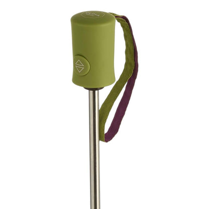 Paraguas Plegable Automático Mujer Bisetti ColorParty Verde Suave