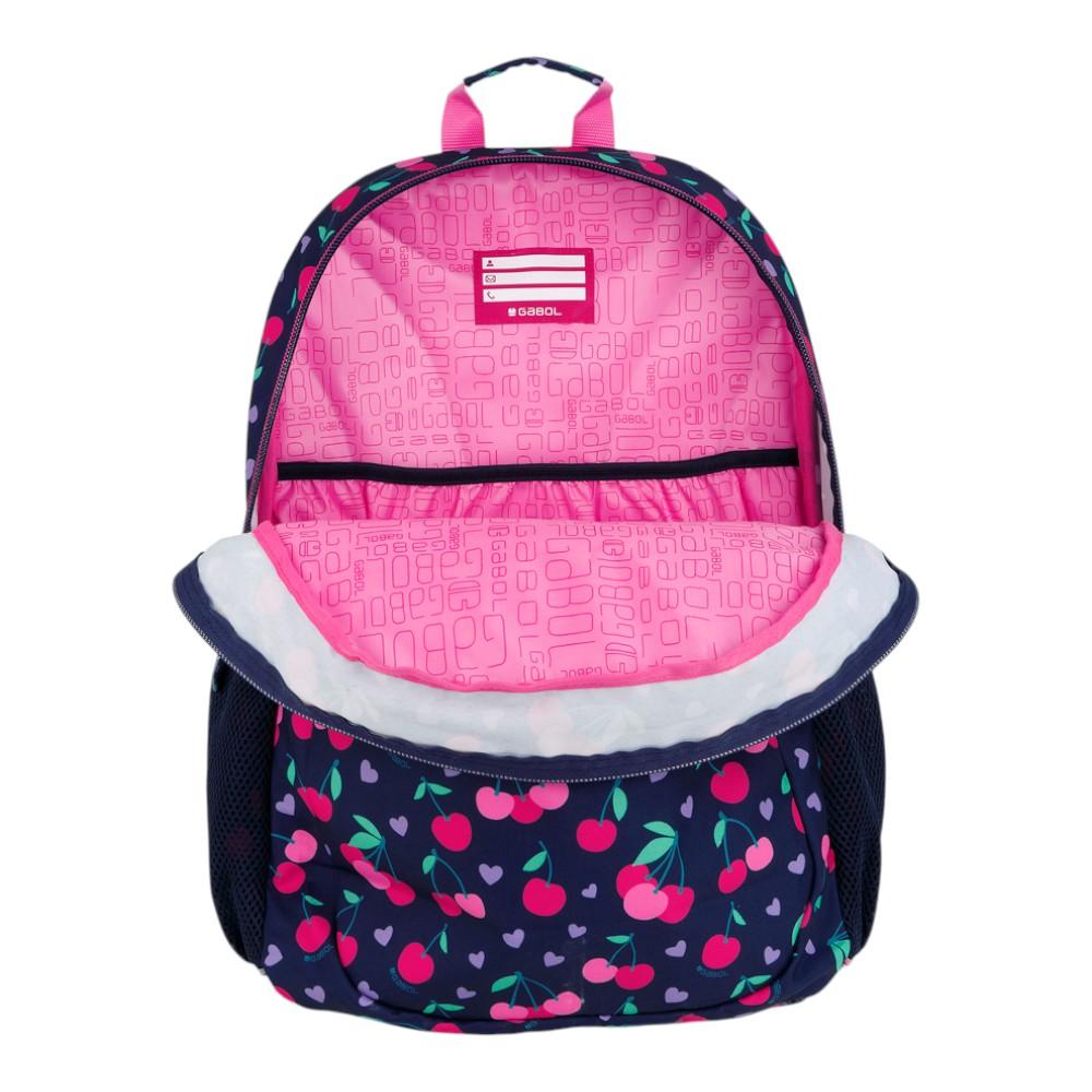 Mochila Escolar Gabol Sweet Adaptable a Carro 2 Compartimentos