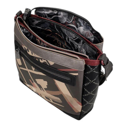 Bolso Bandolera Original 3 Compartimentos"Anekke"