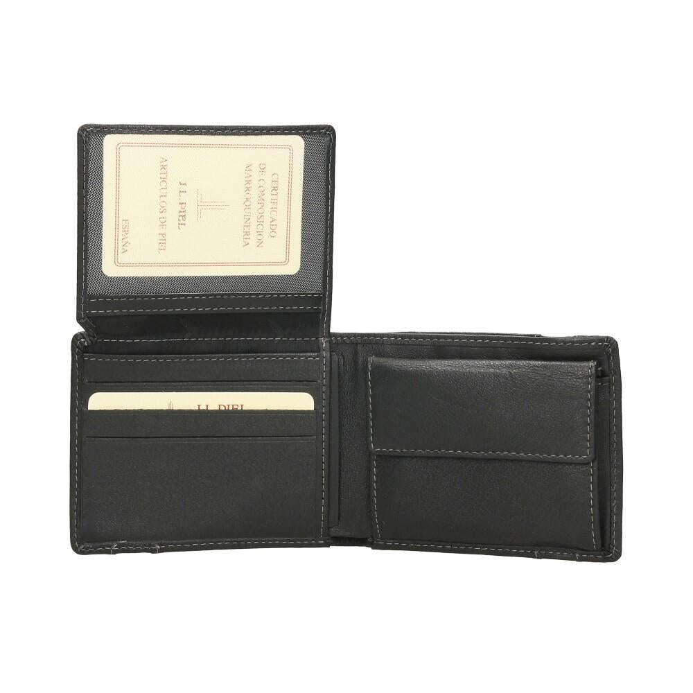 Luisipo Cartera De Piel Con Goma J.L