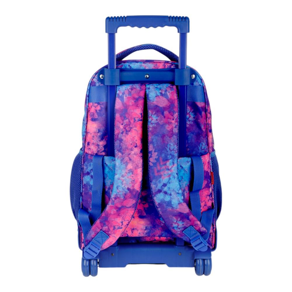 Mochila Escolar con Carro Gabol Sunset Fucsia para Niña