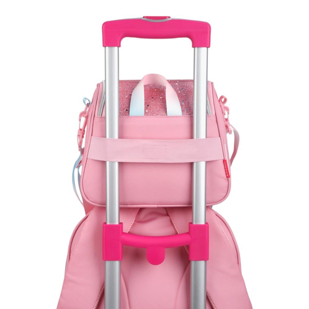 Nevera Térmica Escolar Gabol Glam Rosa Palo para Niña