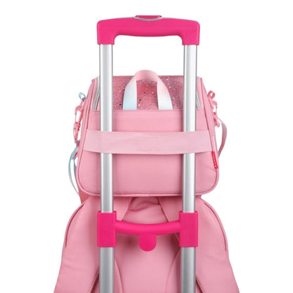 Nevera Térmica Escolar Gabol Glam Rosa Palo para Niña