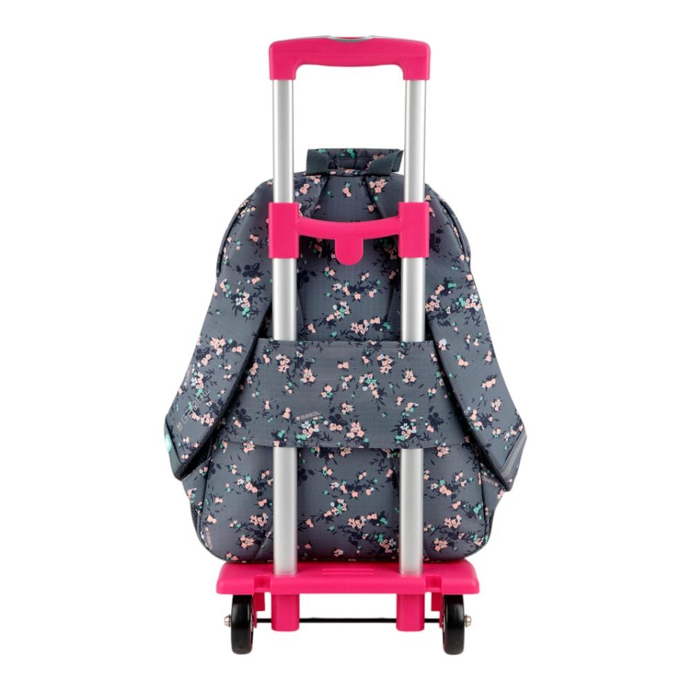 Mochila Escolar Gabol Secret Adaptable a Carro 2 Compartimentos