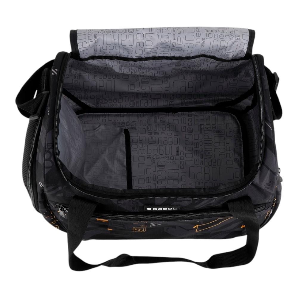 Bolsa de Deporte Gabol Byte Negra | Con Zapatillero