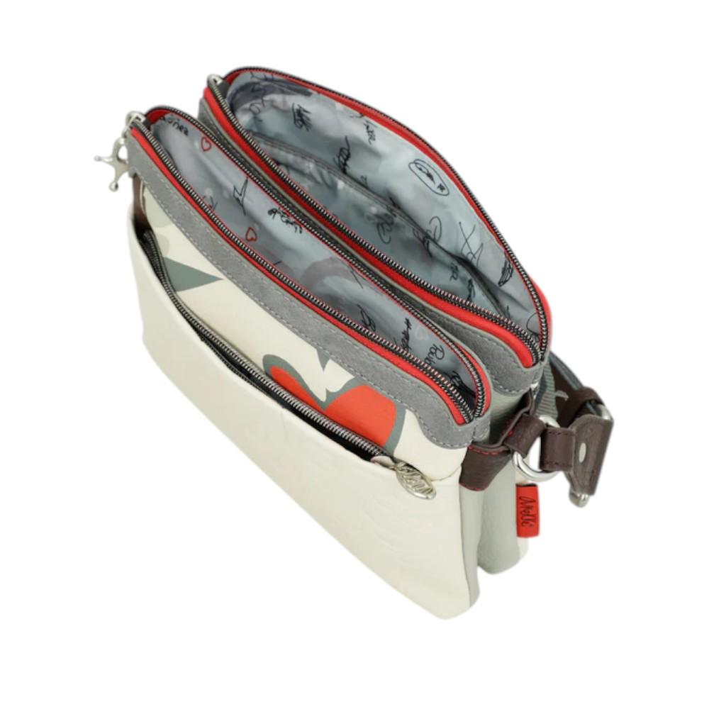 Bandolera doble compartimento Alma Anekke
