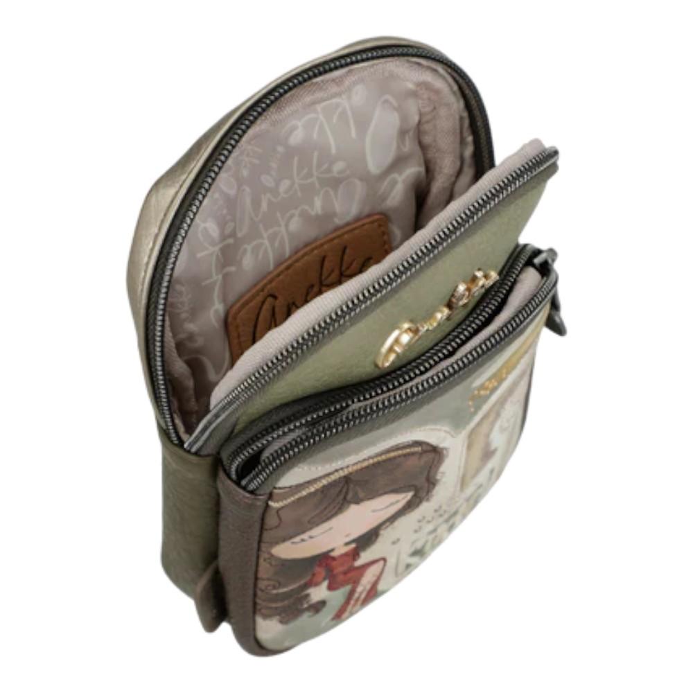 Bandolera con bolsillo frontal Muse