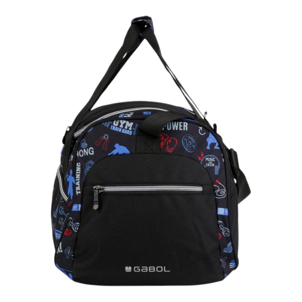 Bolsa de Deporte Gabol Training Negra | Con Zapatillero