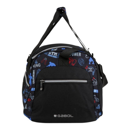 Bolsa de Deporte Gabol Training Negra | Con Zapatillero
