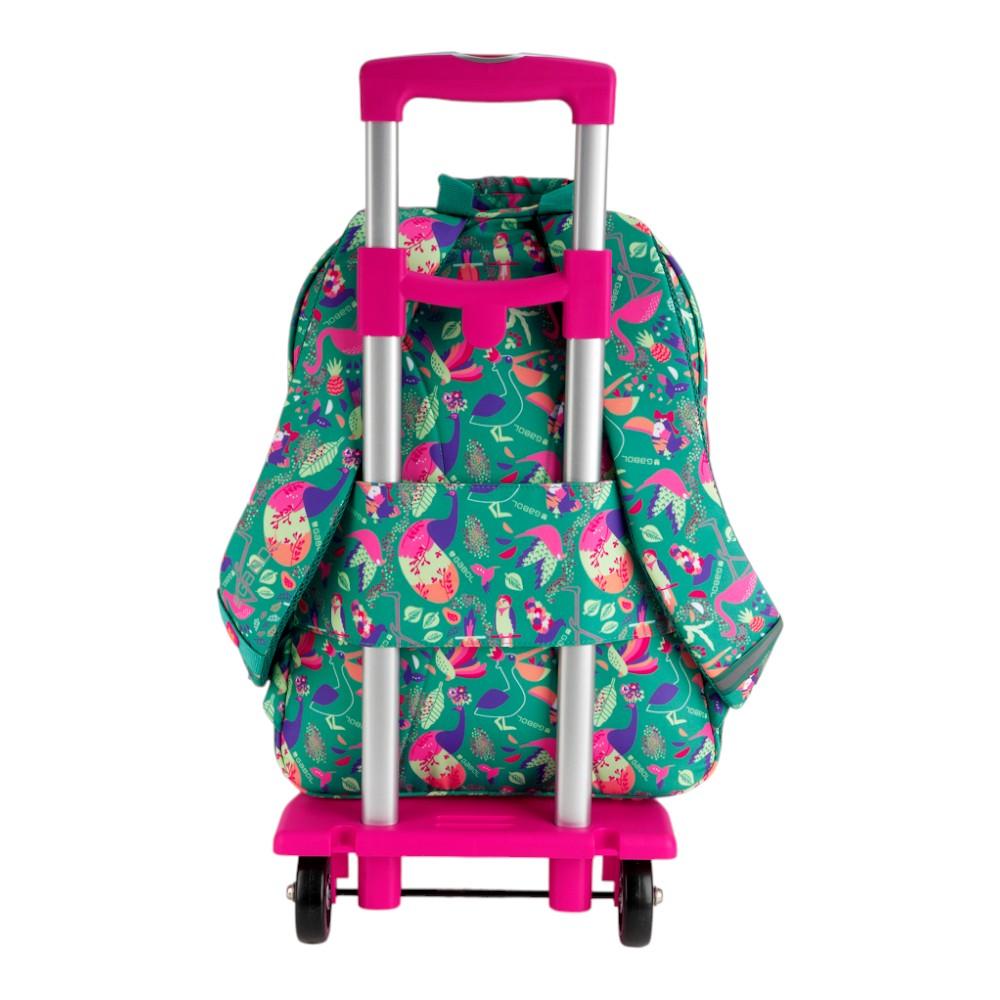 Mochila Escolar Gabol Vida Adaptable a Carro 2 Compartimentos