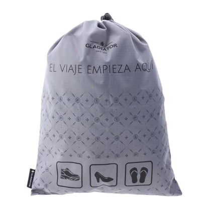 Set 6 Organizadores Maleta Gris Viaje