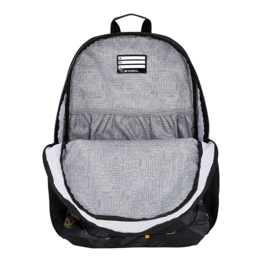 Mochila Escolar Gabol Byte Adaptable a Carro 2 Compartimentos