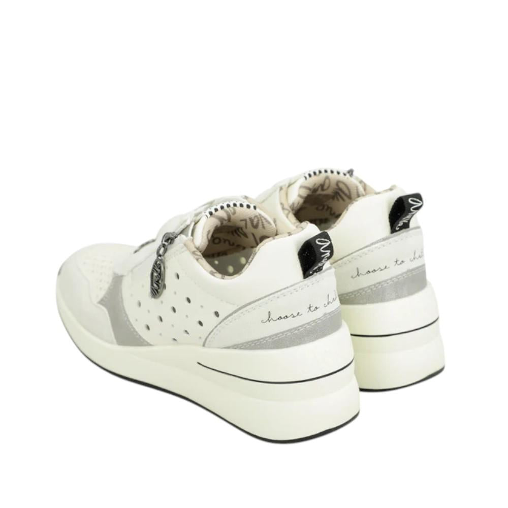 Deportivas Con Cuña y Puntos
