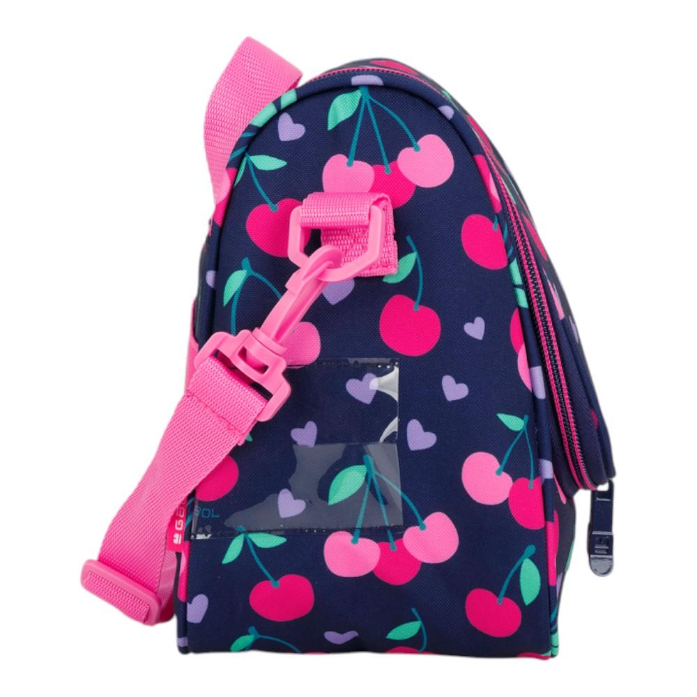 Nevera Térmica Escolar Gabol Sweet Azul Marino para Niña