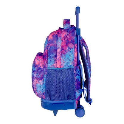 Mochila Escolar con Carro Gabol Sunset Fucsia para Niña
