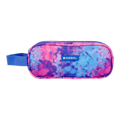 Estuche Triple Gabol SUNSET Fucsia | Tres Compartimentos para Llevarlo Todo