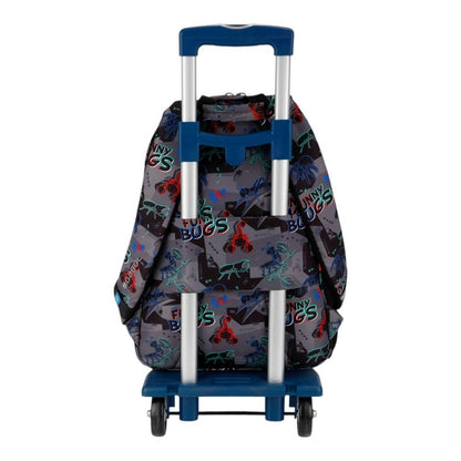 Mochila Escolar Gabol Bugs Adaptable a Carro 2 Compartimentos