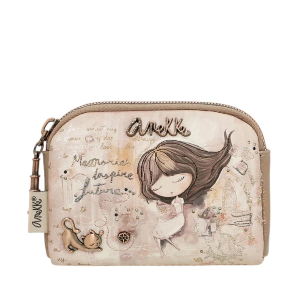 Monedero Con Solapa Memories Anekke