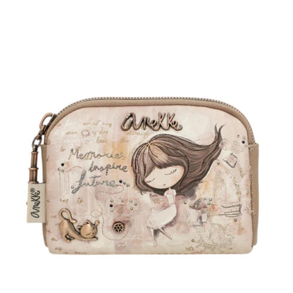 Monedero Con Solapa Memories Anekke
