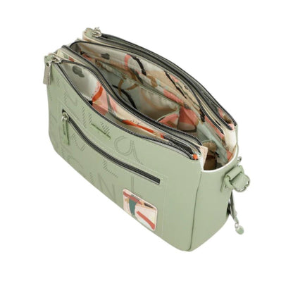 Bandolera con bolsillo frontal Alma Anekke