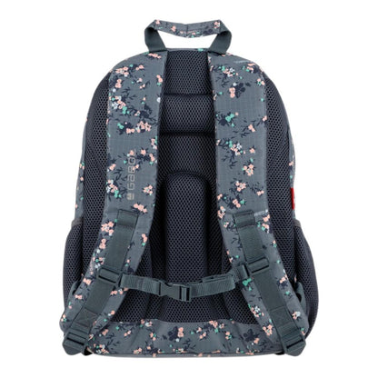 Mochila Escolar Gabol Secret Flores 3 Compartimentos
