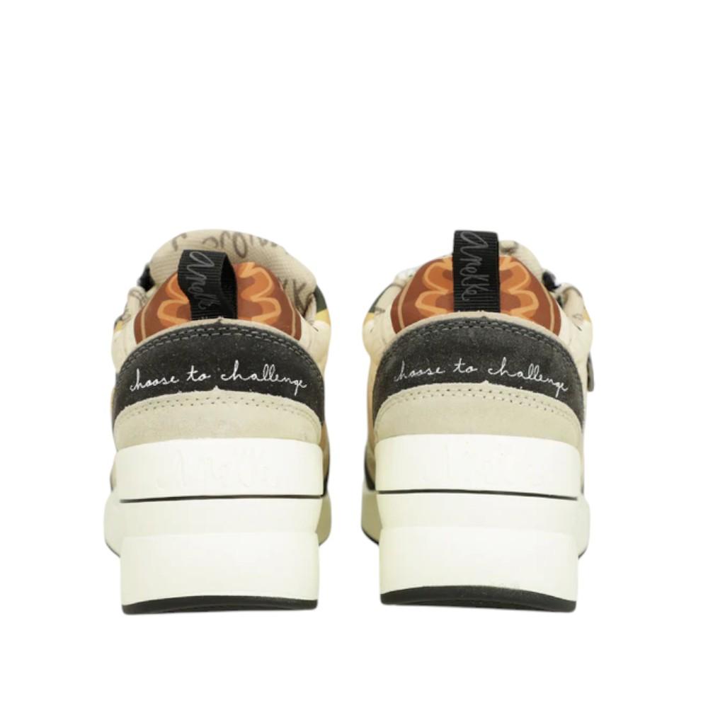 Deportivas Multicolor Con Cuña Anekke