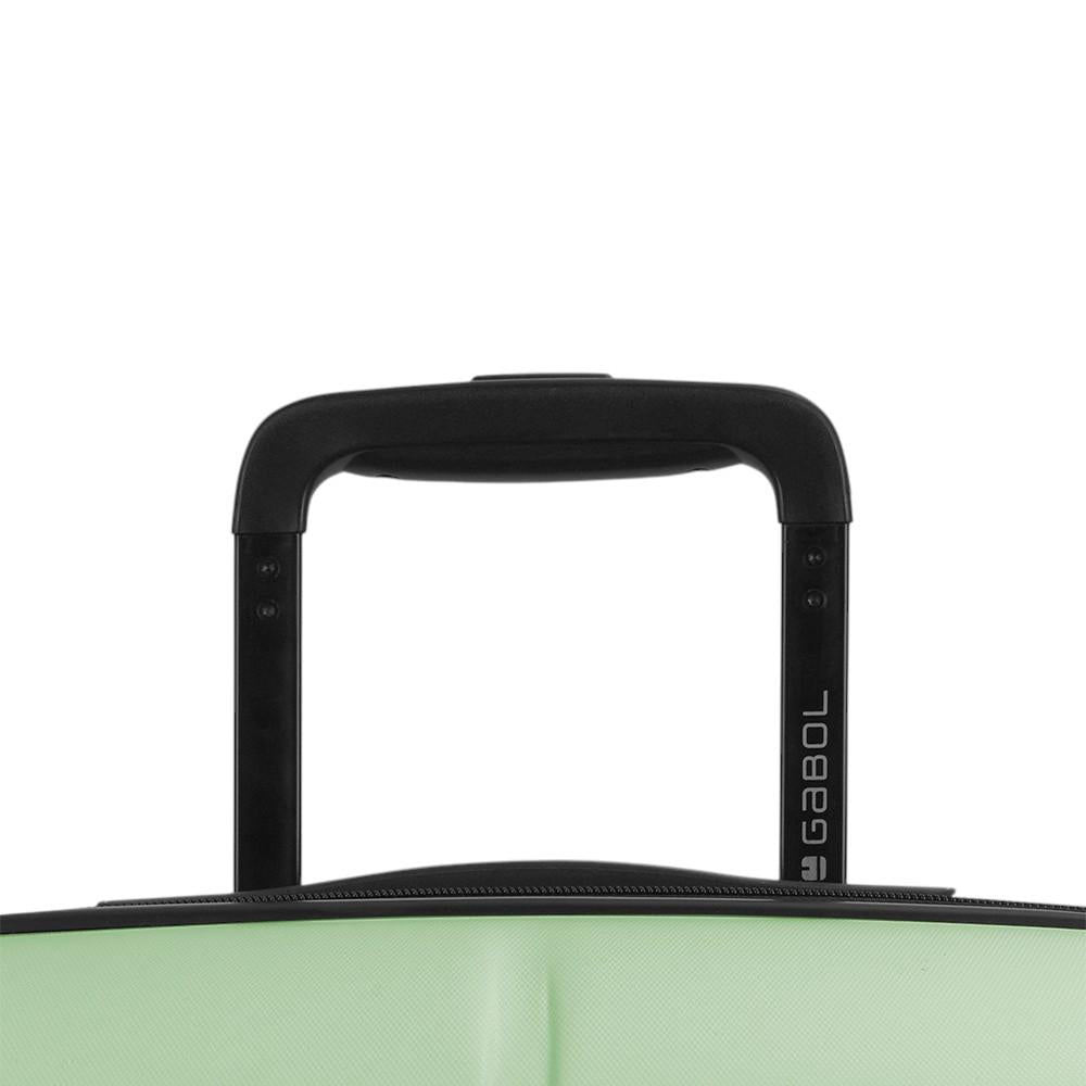 Maleta Grande Gabol Pacific Verde Menta Expandible con TSA y 4 Ruedas Dobles