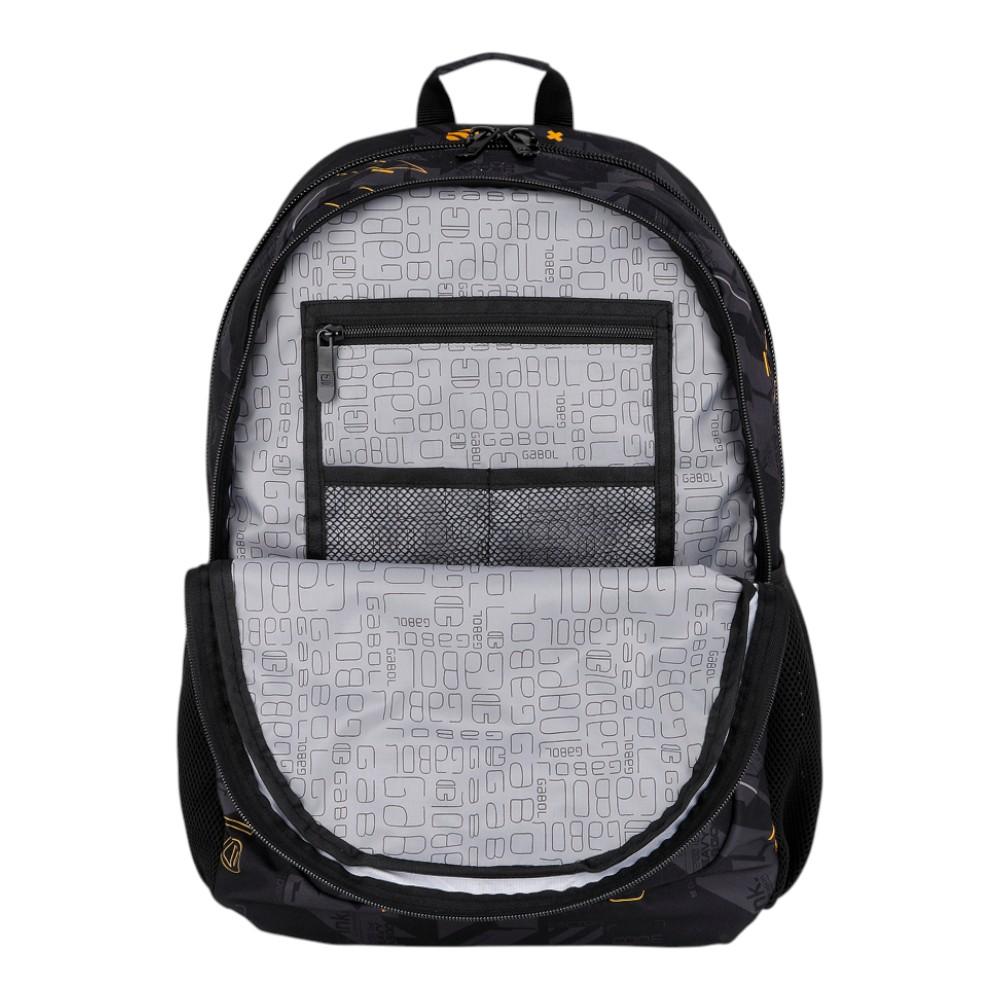 Mochila Escolar Gabol Byte Adaptable a Carro 2 Compartimentos