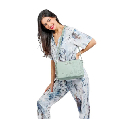 Bandolera con bolsillo frontal Alma Anekke