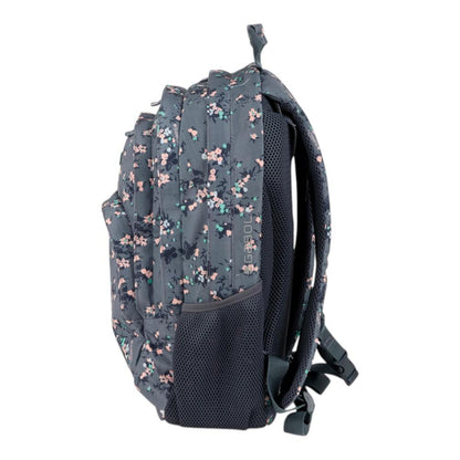 Mochila Escolar Gabol Secret Flores 3 Compartimentos
