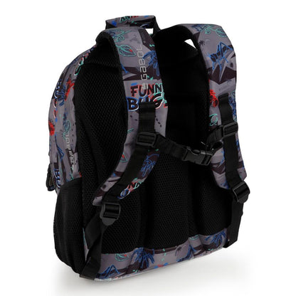 Mochila Escolar Gabol Bugs Insectos 3 Compartimentos