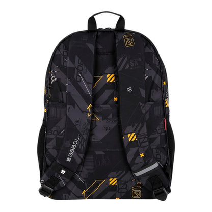 Mochila Escolar Gabol Byte Adaptable a Carro 2 Compartimentos