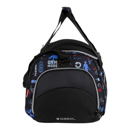 Bolsa de Deporte Gabol Training Negra | Con Zapatillero