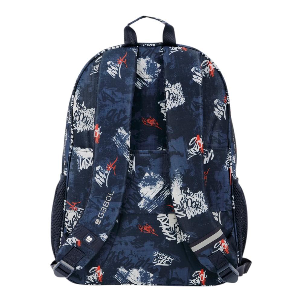 Mochila Escolar Gabol Dash Adaptable a Carro 2 Compartimentos