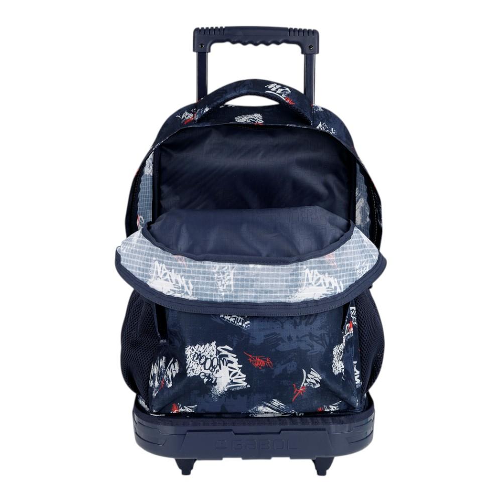 Mochila Escolar con Carro Desmontable Gabol Dash